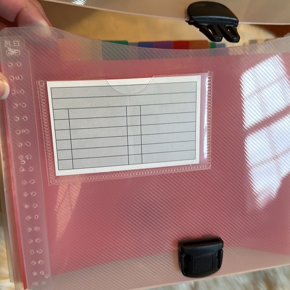 Darice Keepbox expanding file 13 pocket NWT - Picture 3 of 7